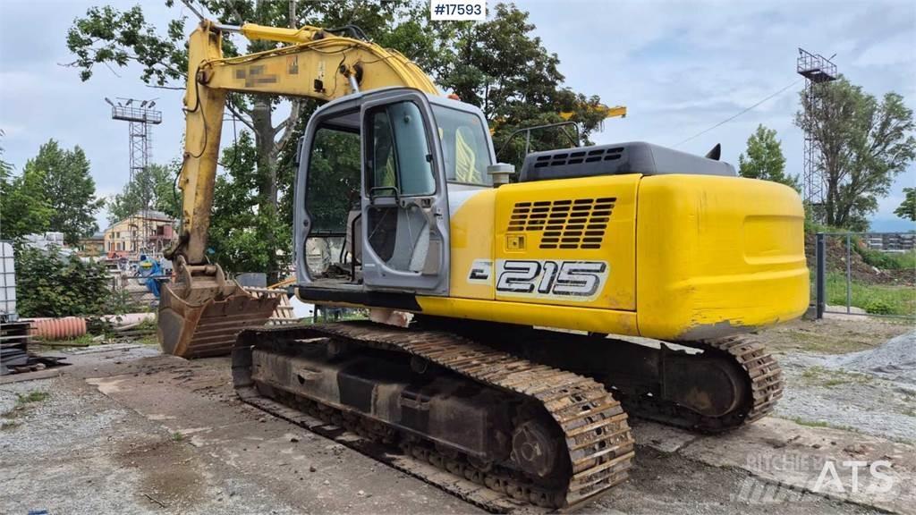 New Holland E215 Bagri goseničarji