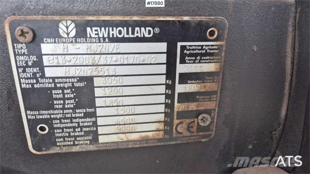 New Holland T 3040 Traktorji