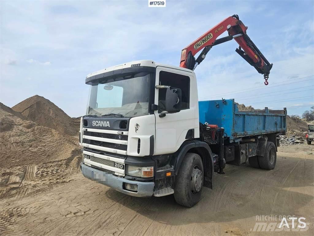 Scania 94G Tovornjaki z žerjavom