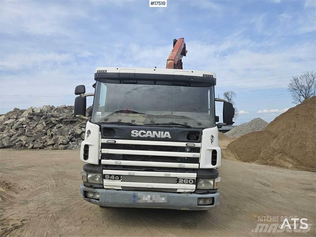 Scania 94G Tovornjaki z žerjavom
