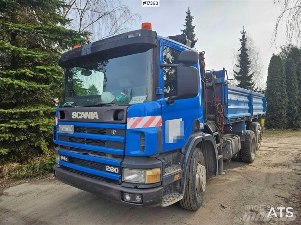 Scania 94G z HDS Tovornjaki z žerjavom
