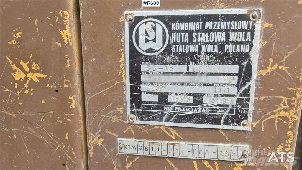 Stalowa Wola SG 15 Buldožerji goseničarji