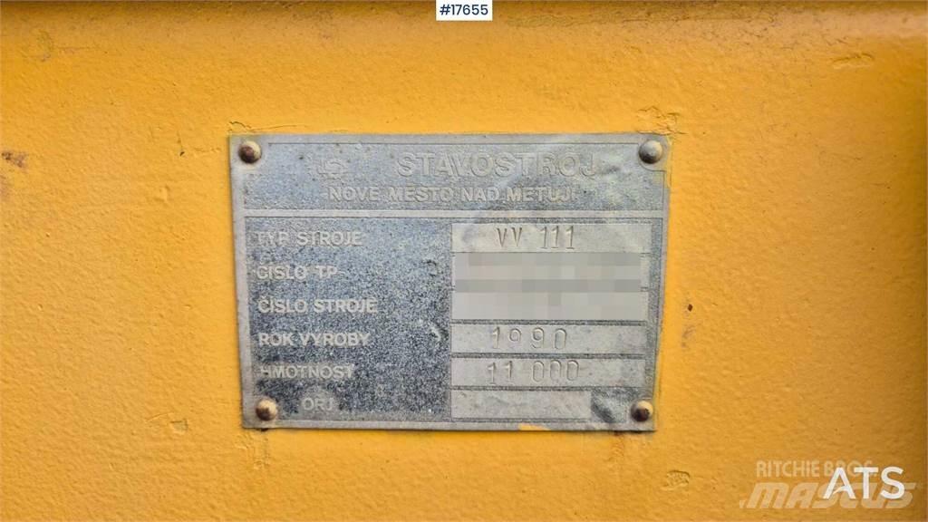 Stavostroj VV 111 Enojni valjarji