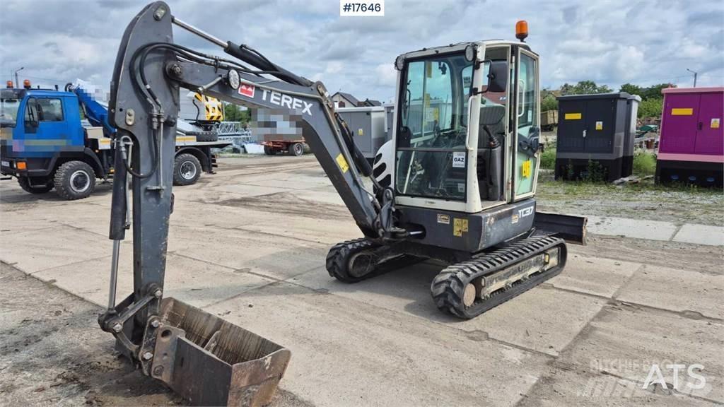 Terex TC 37 Mini bagri <7t