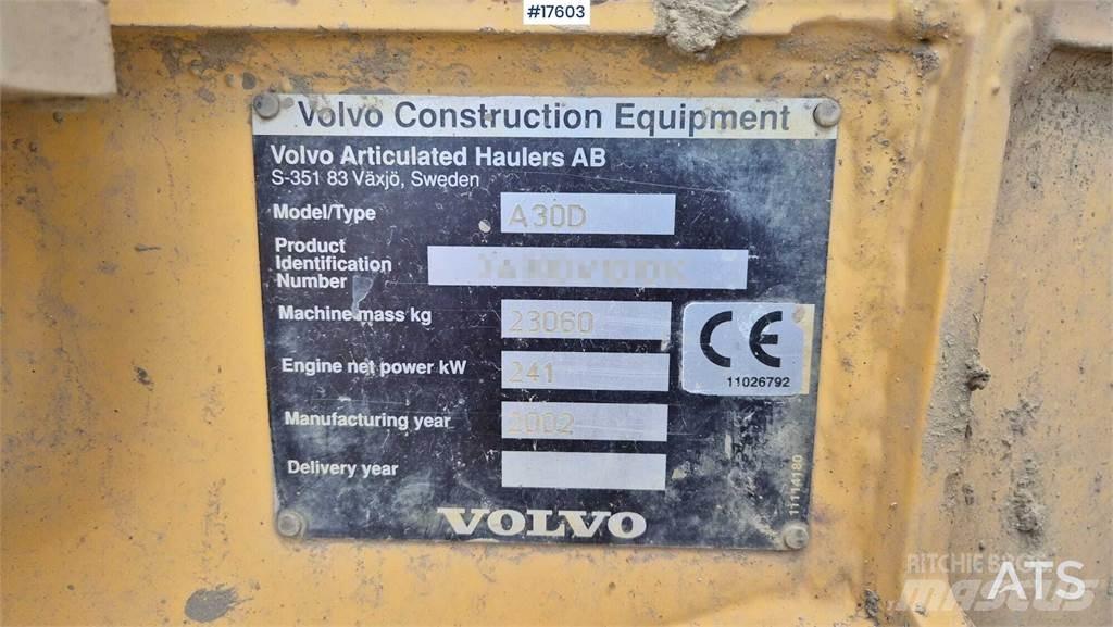 Volvo A30D Zglobni demperji