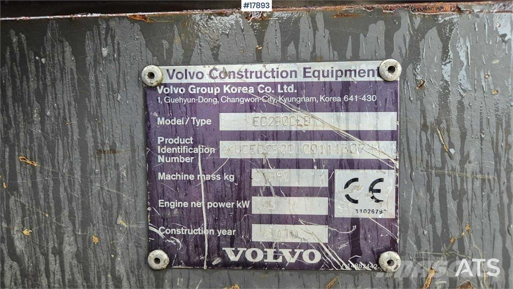 Volvo EC 290 CLD Bagri goseničarji