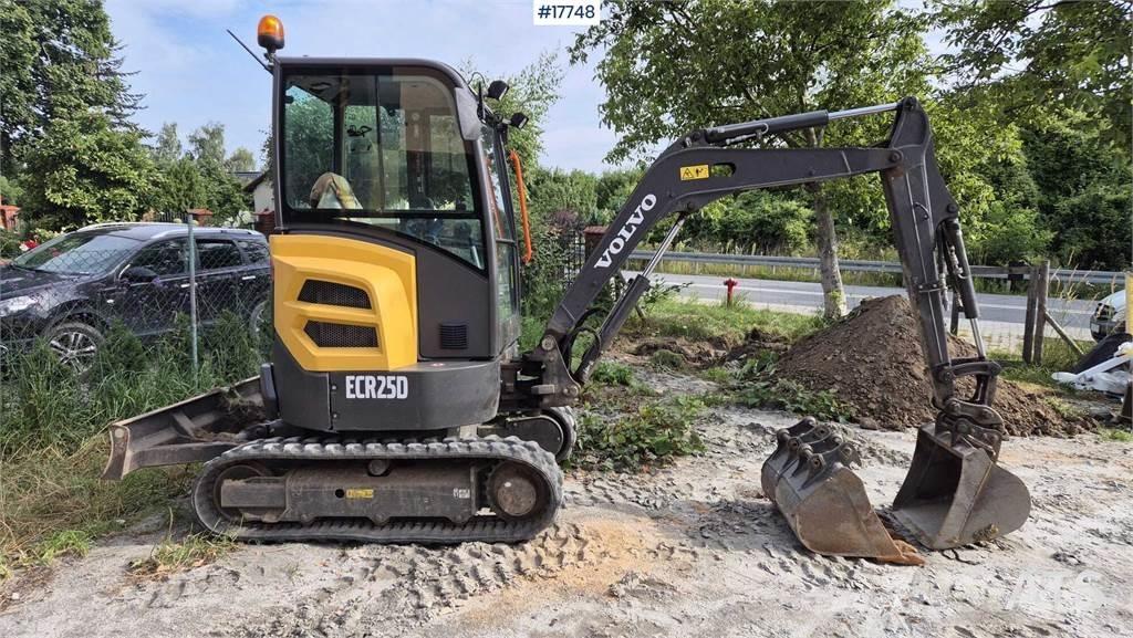 Volvo ECR25D Mini bagri <7t