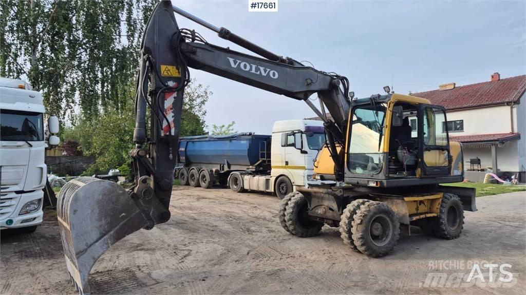 Volvo EW 160B Bagri na kolesih