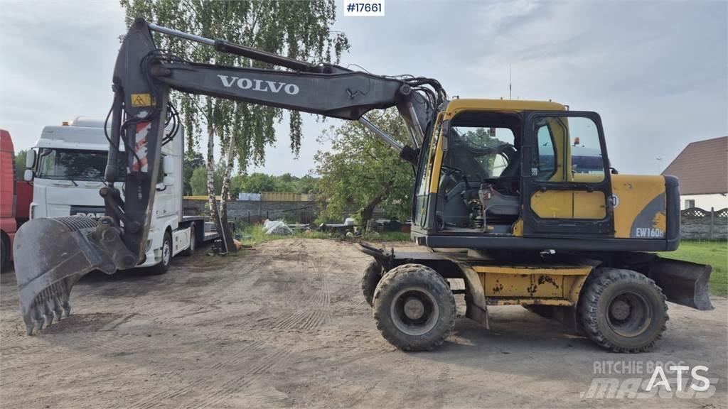 Volvo EW 160B Bagri na kolesih