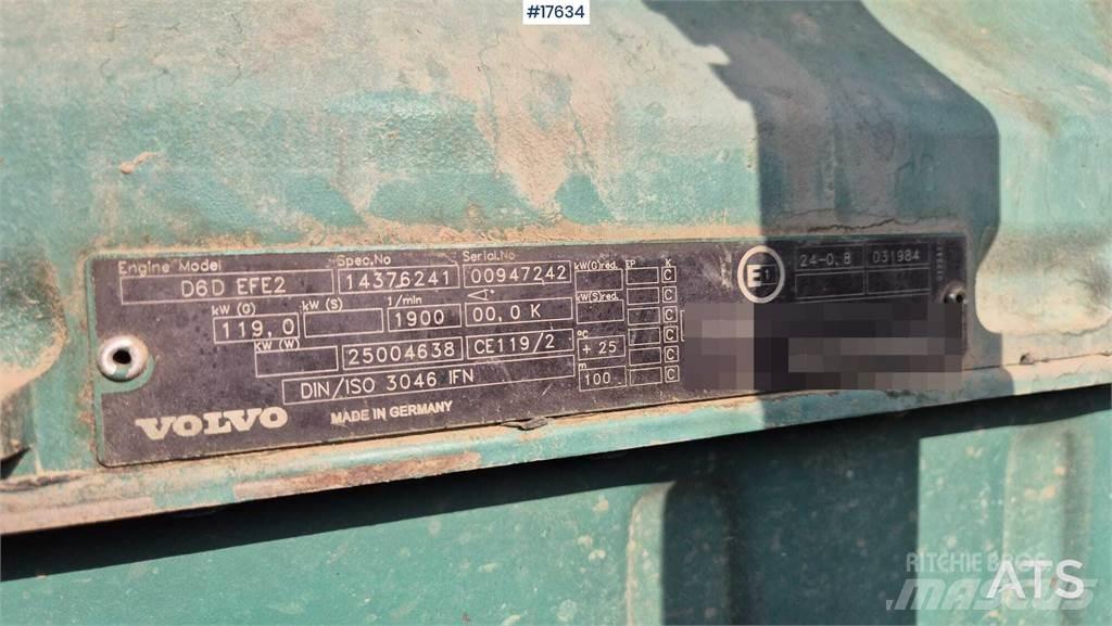 Volvo EW 180 B Bagri na kolesih