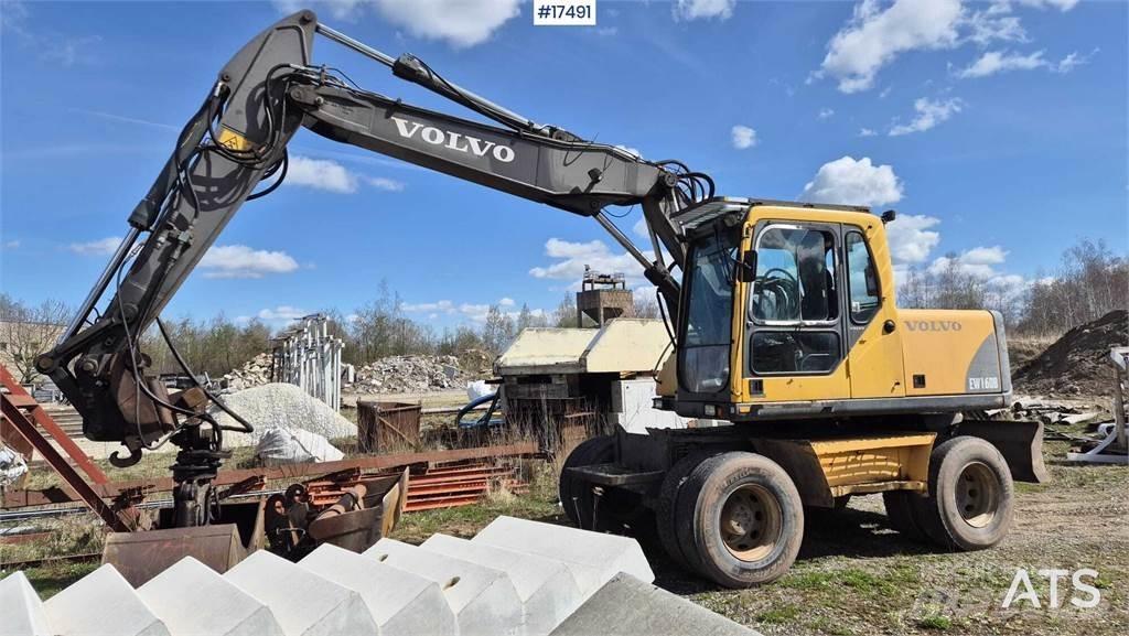 Volvo EW160B Bagri na kolesih