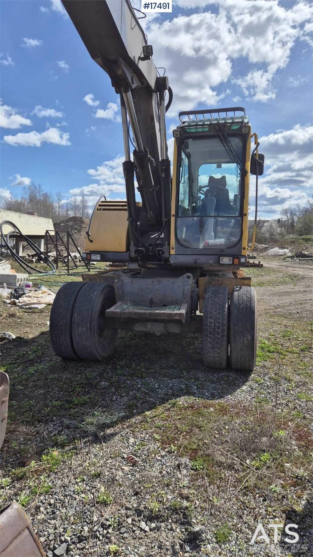 Volvo EW160B Bagri na kolesih