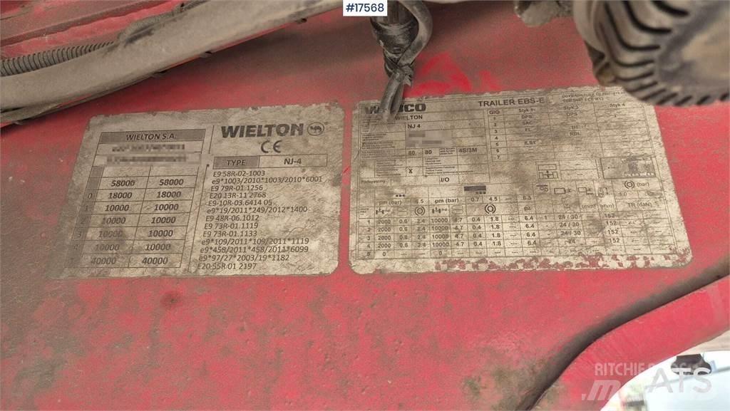 Wielton NJ 4 Nizko noseče polprikolice