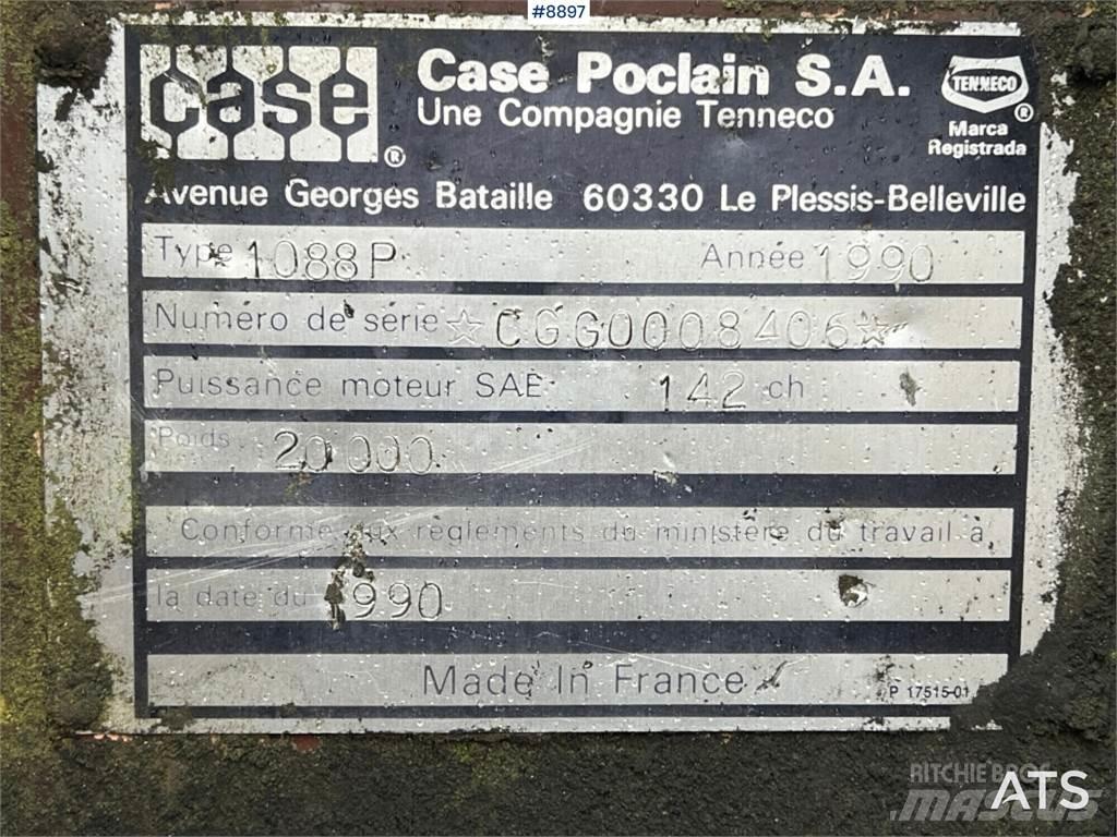 CASE 1088 Bagri na kolesih