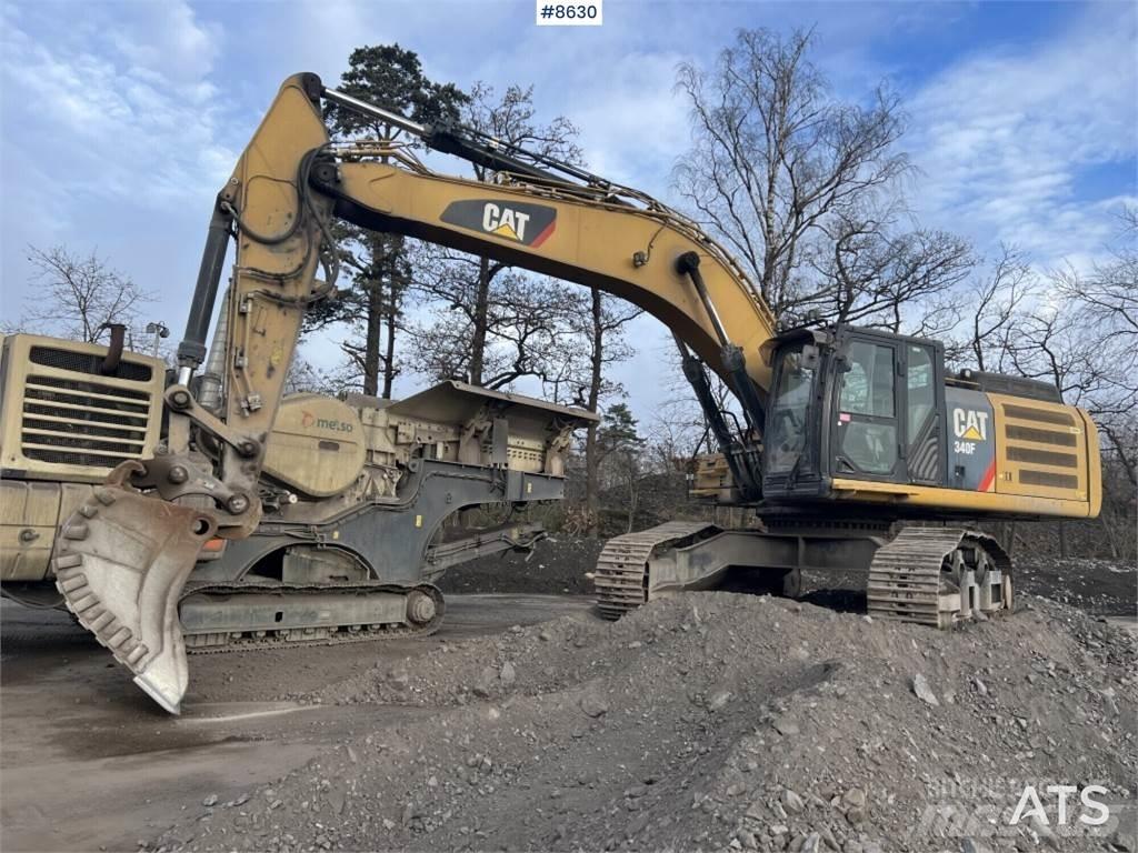 CAT 340F Bagri goseničarji
