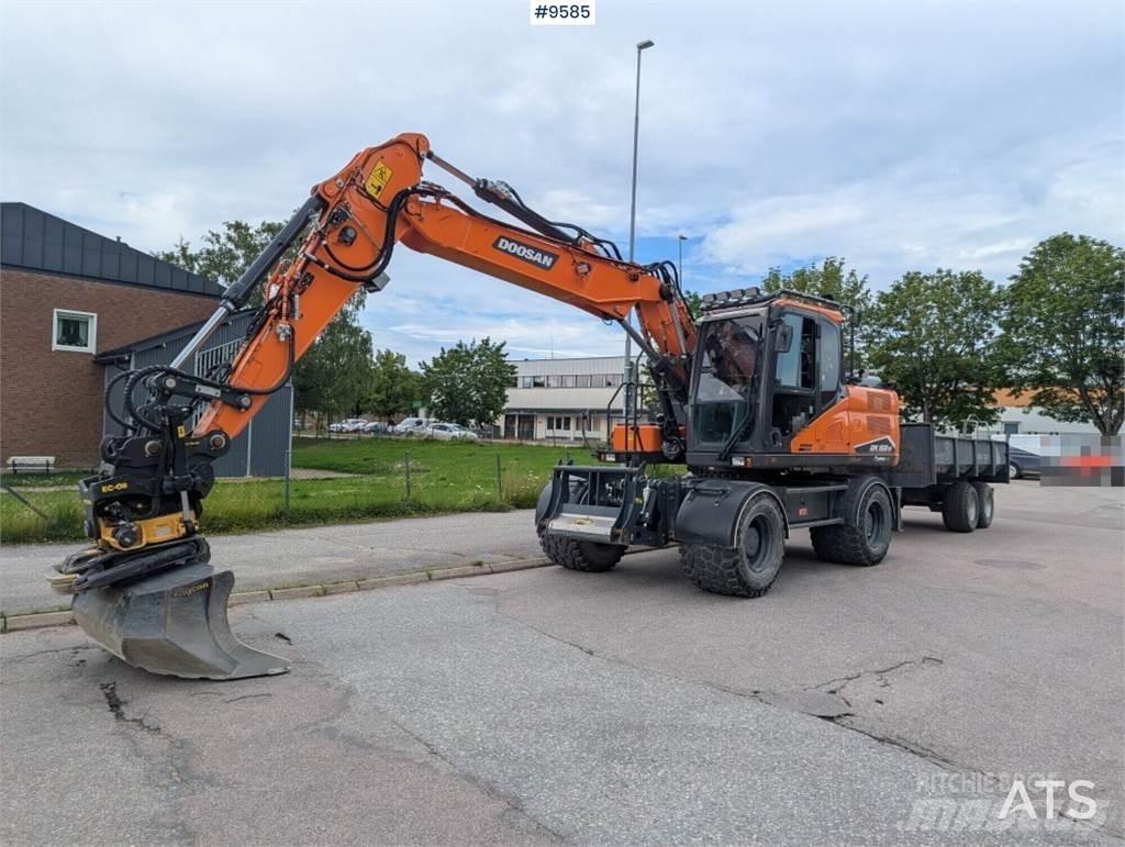 Doosan DX160W-7 Bagri na kolesih