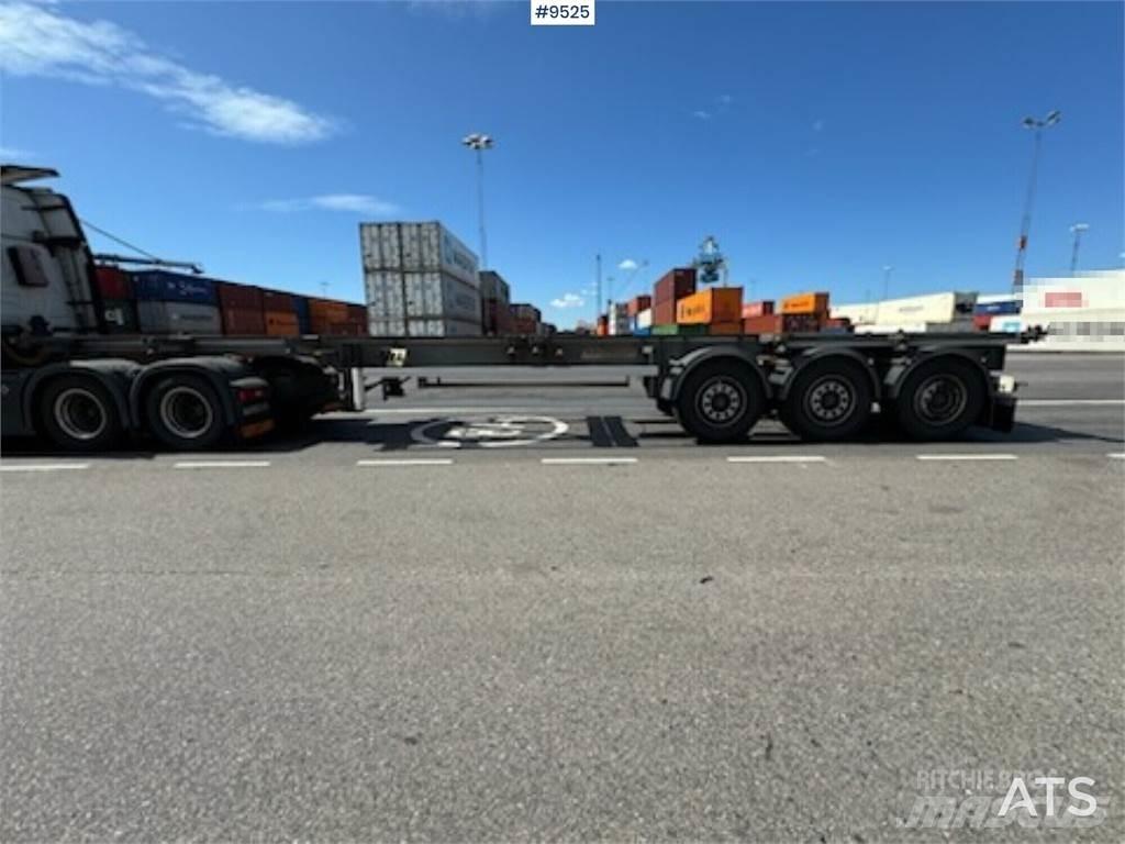 Fruehauf annet Kontejnerske polprikolice