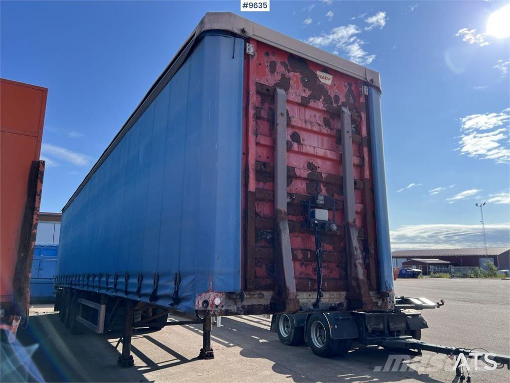 Fruehauf SS136/P3S Polprikolice s ponjavo