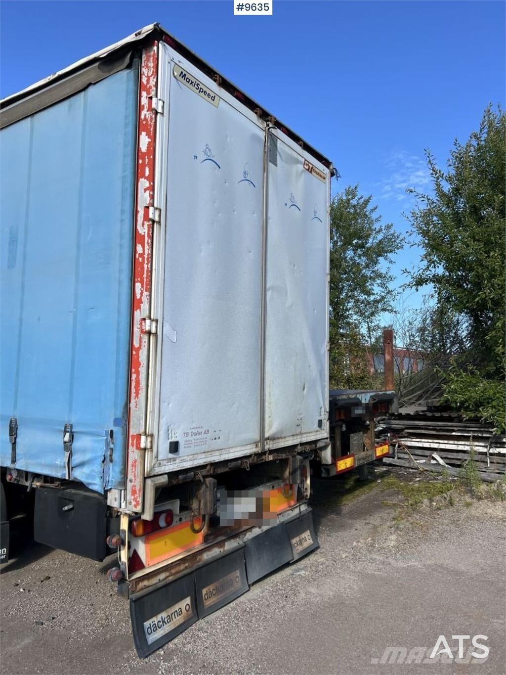 Fruehauf SS136/P3S Polprikolice s ponjavo