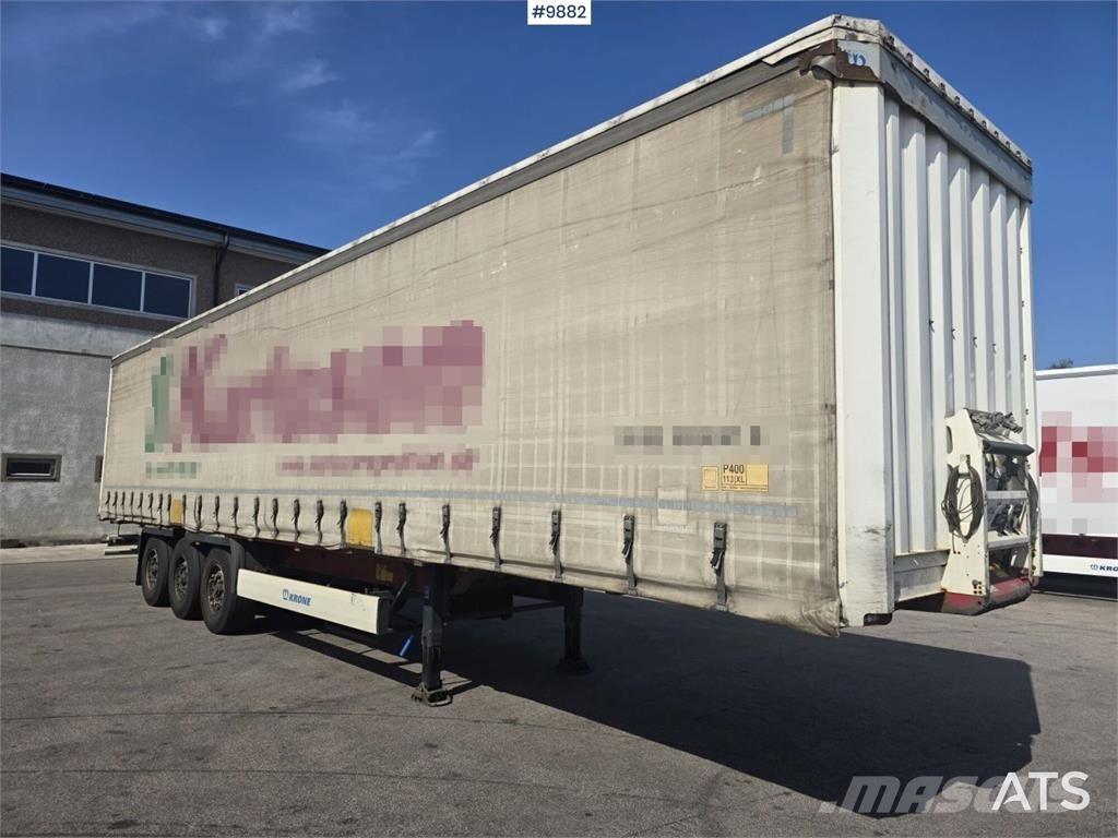 Krone trailer Polprikolice s ponjavo