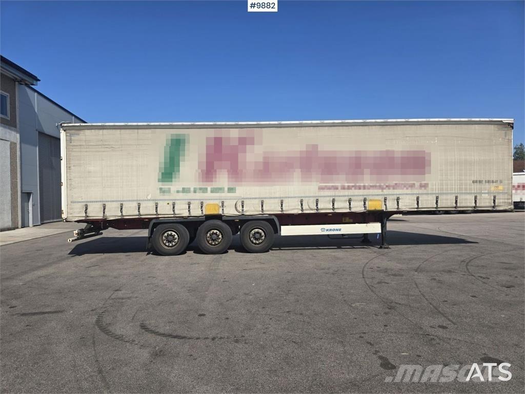 Krone trailer Polprikolice s ponjavo