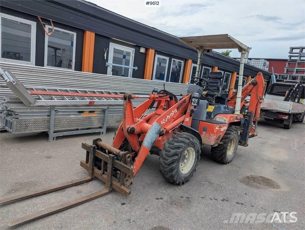 Kubota backhoe loader Rovokopači