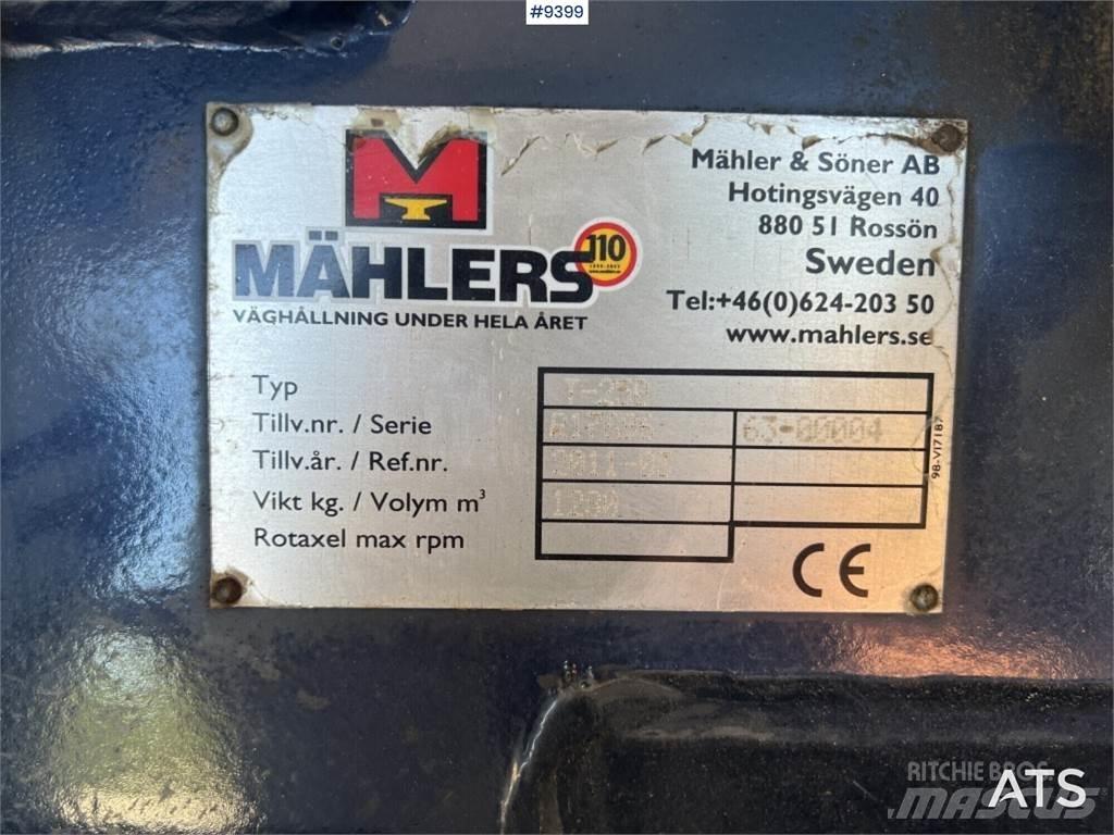  Mãhlers T-250 Pripomočki za betonska dela