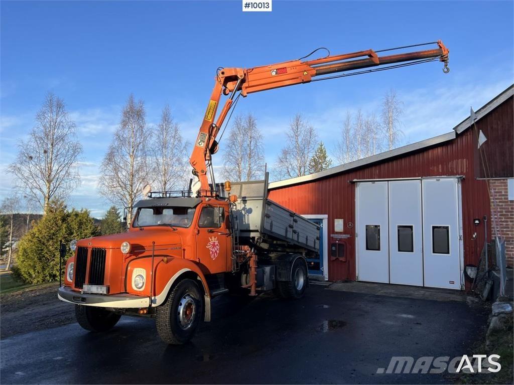 Scania L 86 S46 Tovornjaki z žerjavom