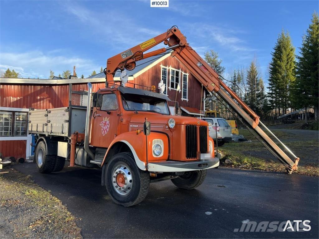 Scania L 86 S46 Tovornjaki z žerjavom