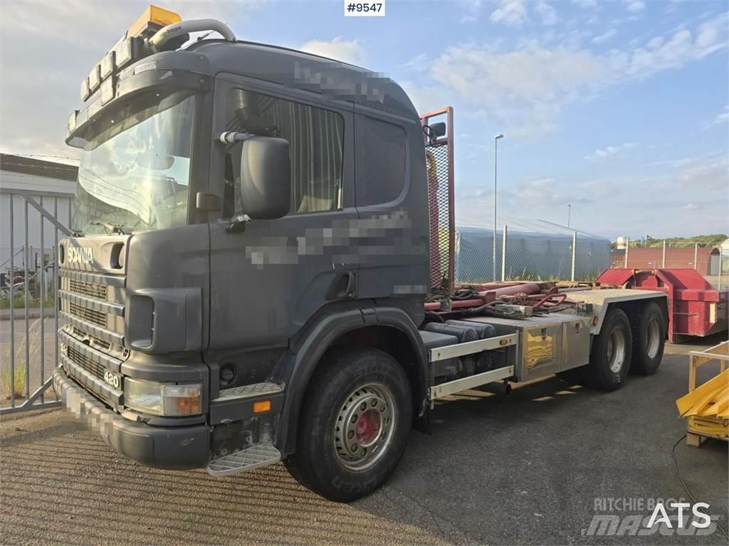 Scania P124 Kotalni prekucni tovornjaki