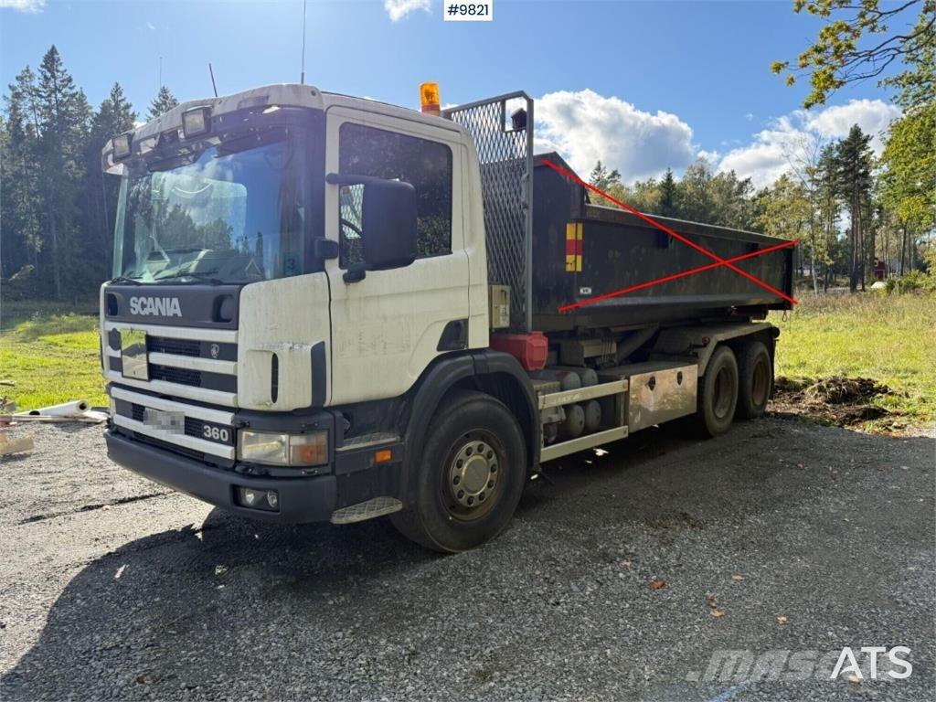 Scania P124GB Kotalni prekucni tovornjaki