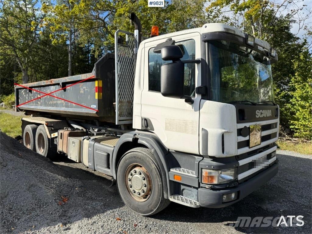 Scania P124GB Kotalni prekucni tovornjaki