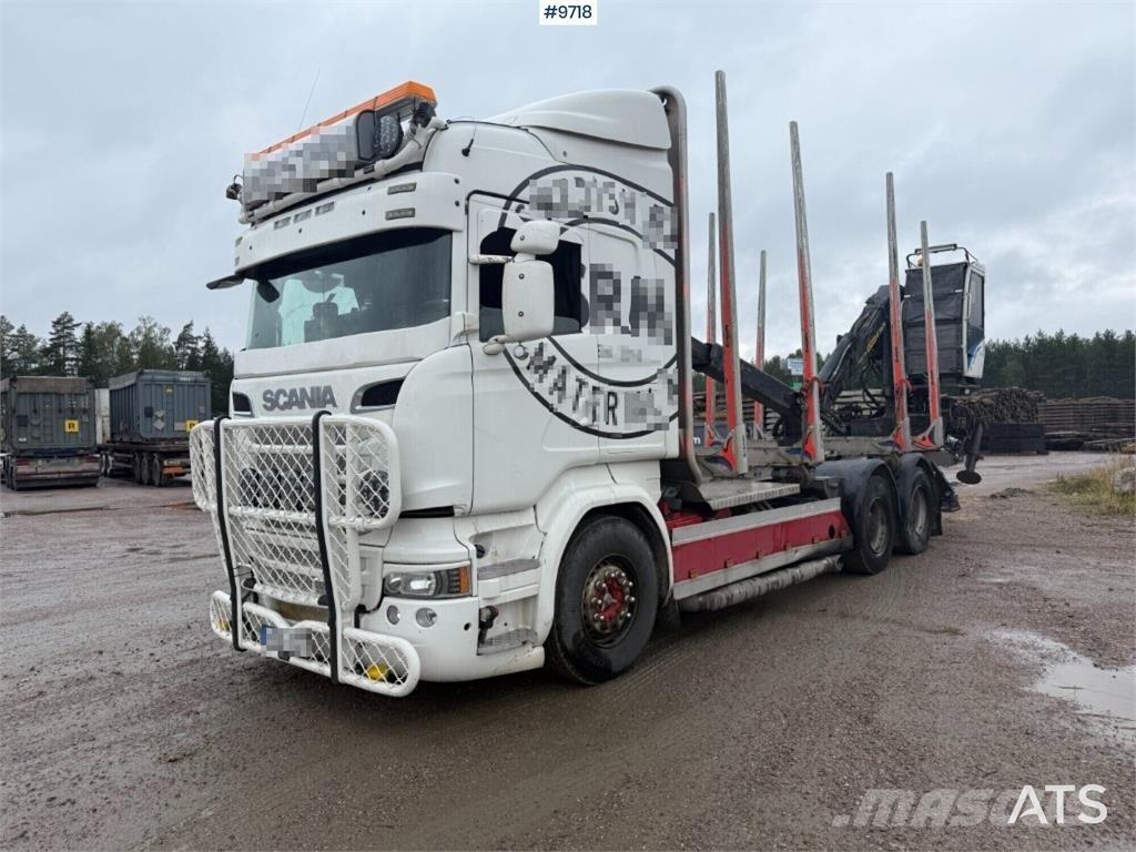 Scania R520 Tovornjaki za hlode