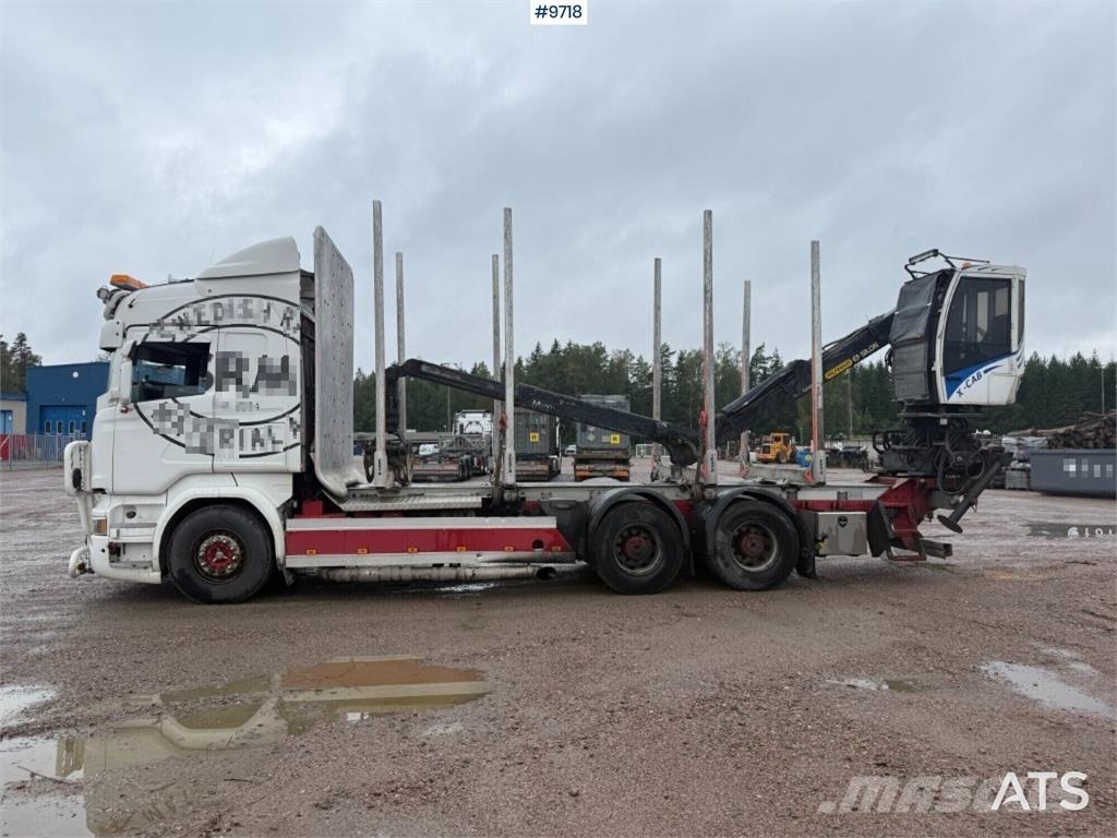 Scania R520 Tovornjaki za hlode