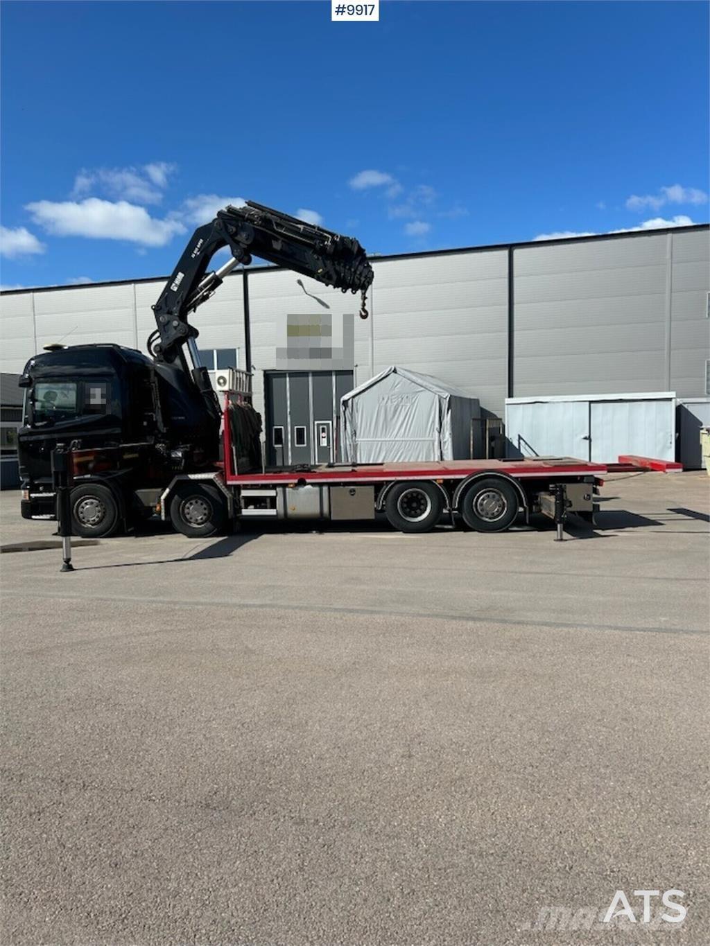 Scania R520 Tovornjaki z žerjavom