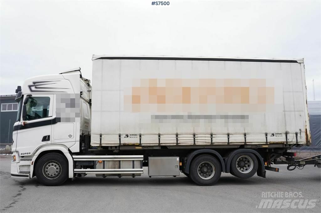 Scania R580 Tovornjaki zabojniki