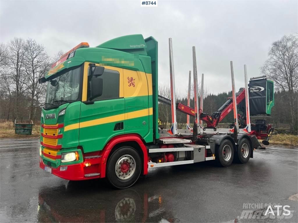Scania R650 6X4 Tovornjaki za hlode