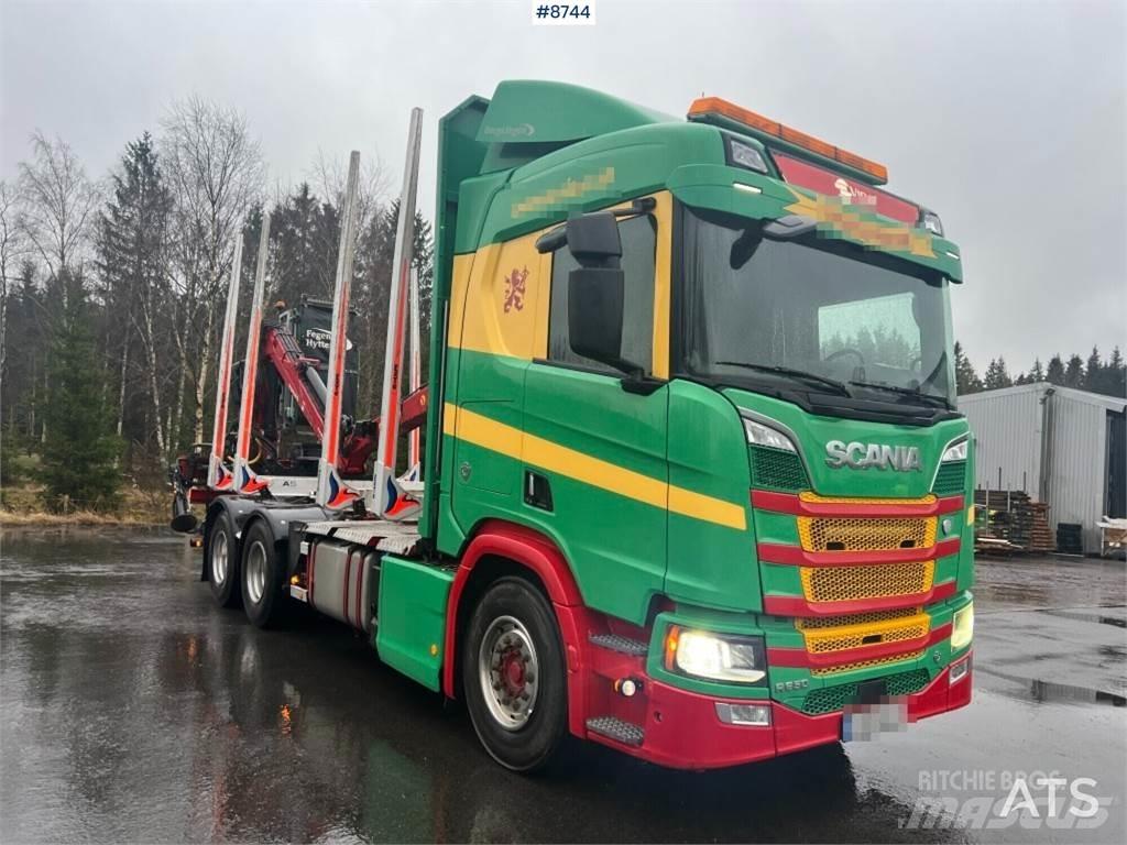 Scania R650 6X4 Tovornjaki za hlode