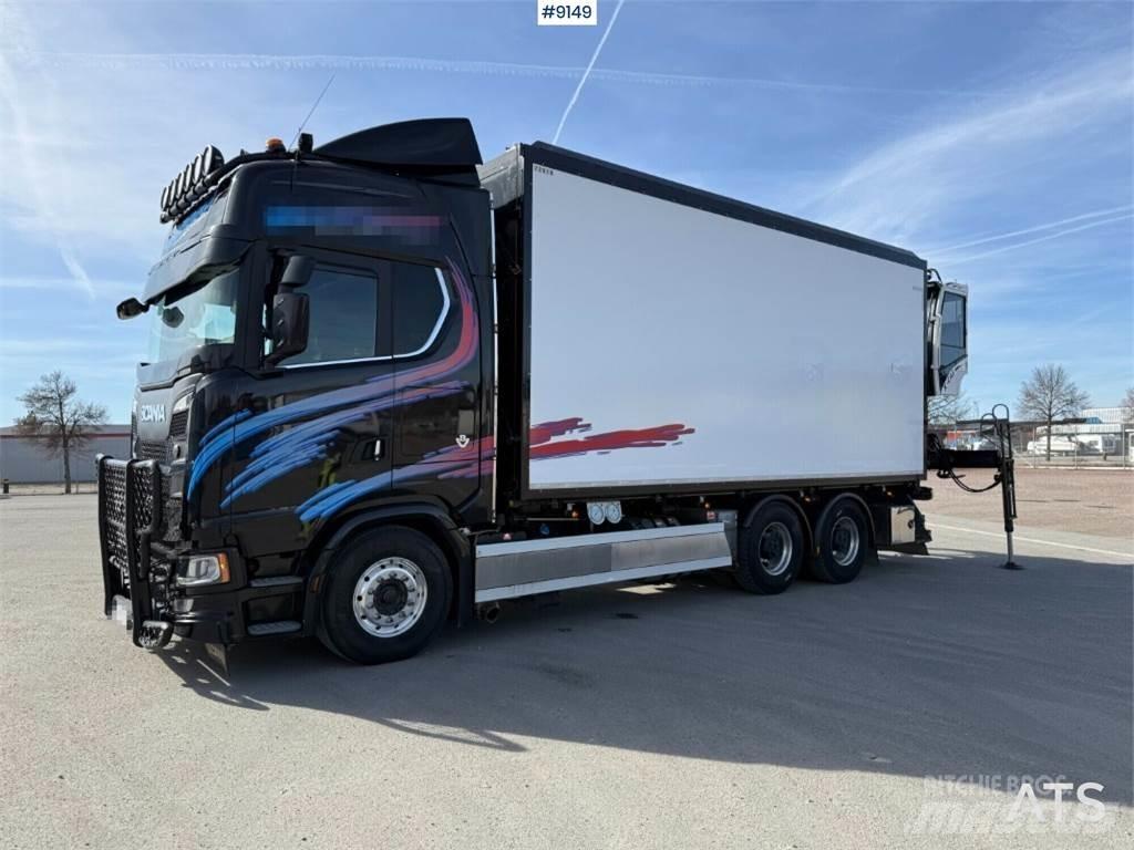 Scania S650B Tovornjaki zabojniki