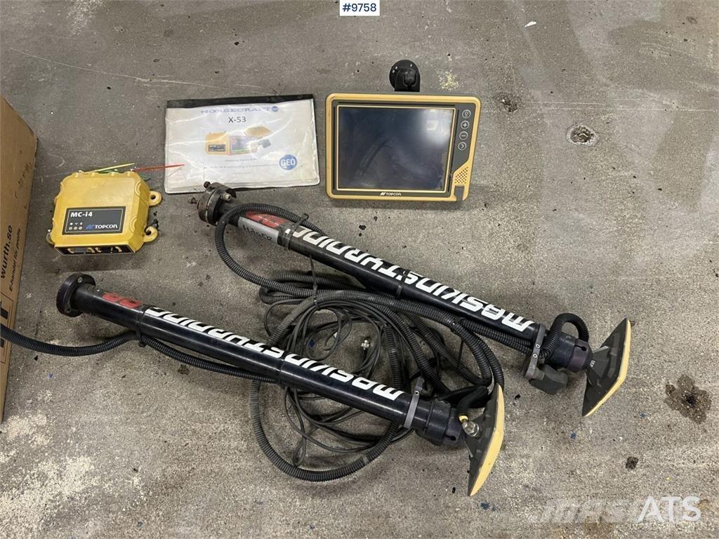 Topcon X-53 Nakladalne žlice