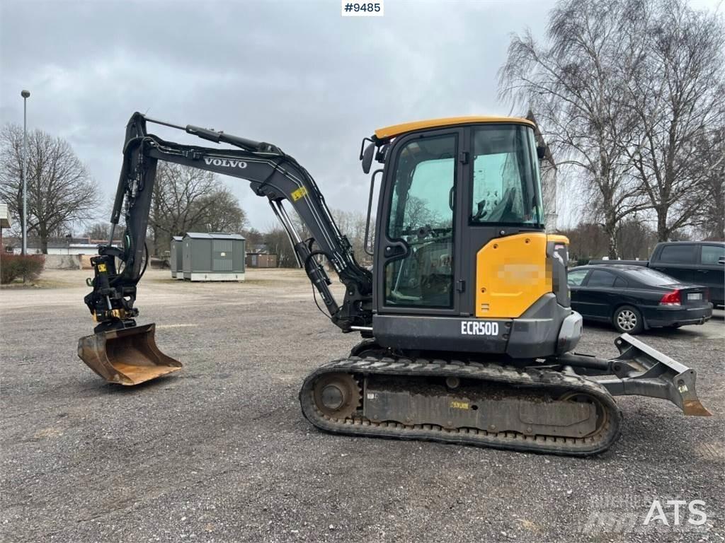 Volvo ECR50D Mini bagri <7t