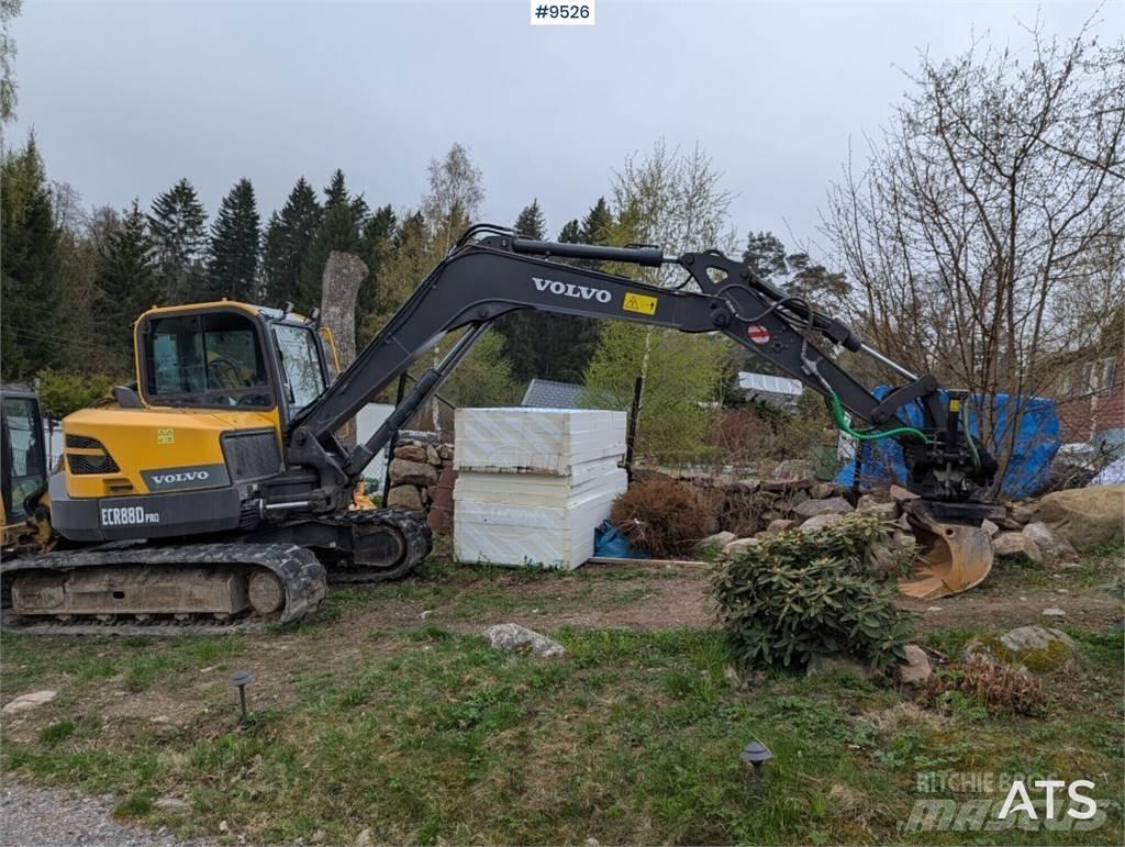 Volvo ECR88D PRO Midi bagri 7t – 12t