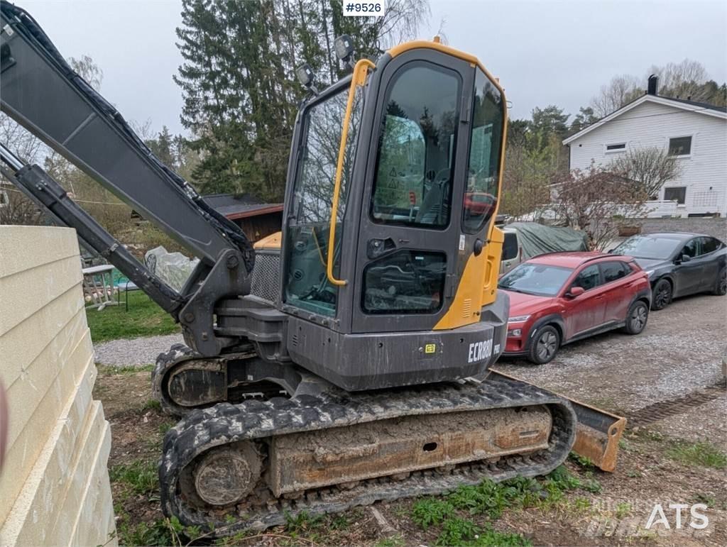 Volvo ECR88D PRO Midi bagri 7t – 12t