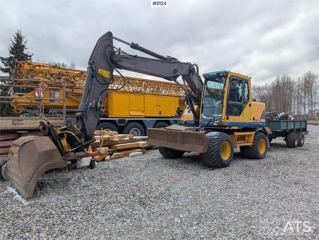 Volvo EW140B Bagri na kolesih