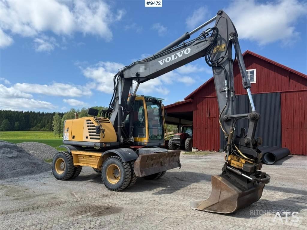 Volvo EW160B Bagri na kolesih