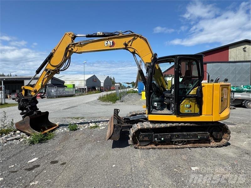 CAT 307.5 Bagri goseničarji