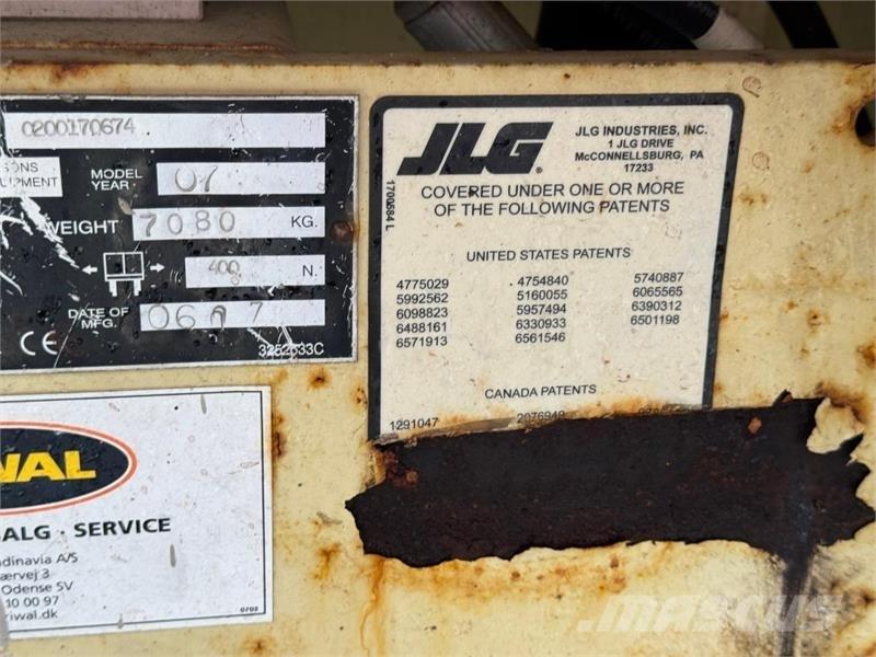 JLG 4394RT Škarjaste dvižne ploščadi