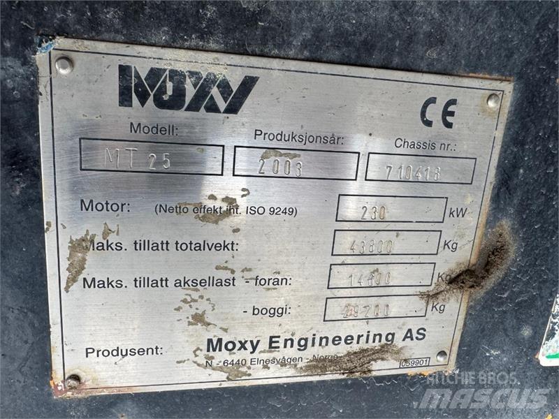 Moxy MT-25 Ne cestni demperji