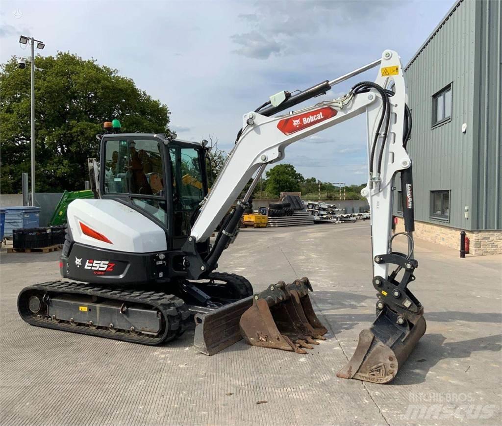 Bobcat E55z Bagri goseničarji