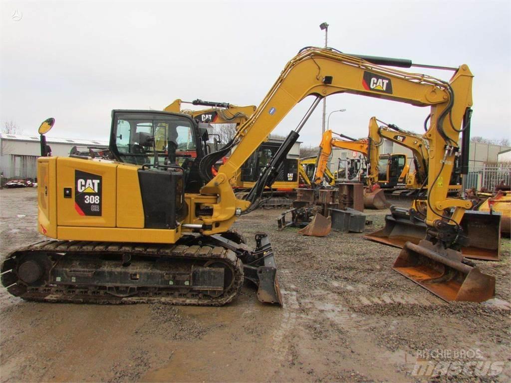 CAT 308 CR Bagri goseničarji